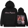 Sabrina Carpenter Short N' Sweet Tour Camisetas com Estampa Frente e Verso Masculino Feminino Roupas Moda Harajuku Estética Hip Hop Moletom