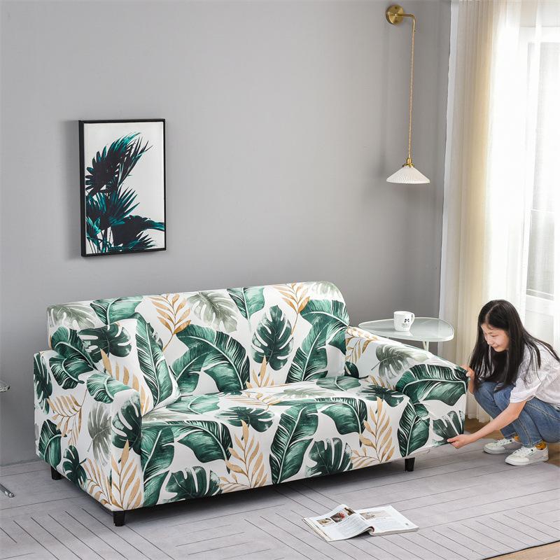 Sofa Cover All Season Style Sofa Cover Full Cover Elastic Sofa Cover Full Cover Fabric Combination Anti Slip Cover