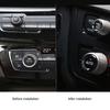 Bouton de Commande de Volume de Climatisation en Cristal pour Voiture Remplacement Pour BMW F30 F10 F25 F15 F02 G30 G01G02 Moulures