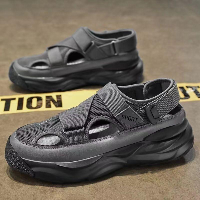 Summer Hollow Shoes for Men Trendy Men's Sandals Hard-Wearing Outdoor Sports Men Shoes Comfort Male Sneakers 2024 Erkek Ayakkabı