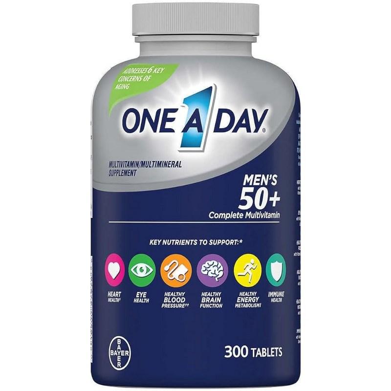 One-A-Day Multivitamin for Men 50+ tablets, 300 tablets, 1 unit