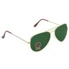 Dervin UV Protected Unisex Adult Aviator Sunglasses (Medium, Glass Lens)