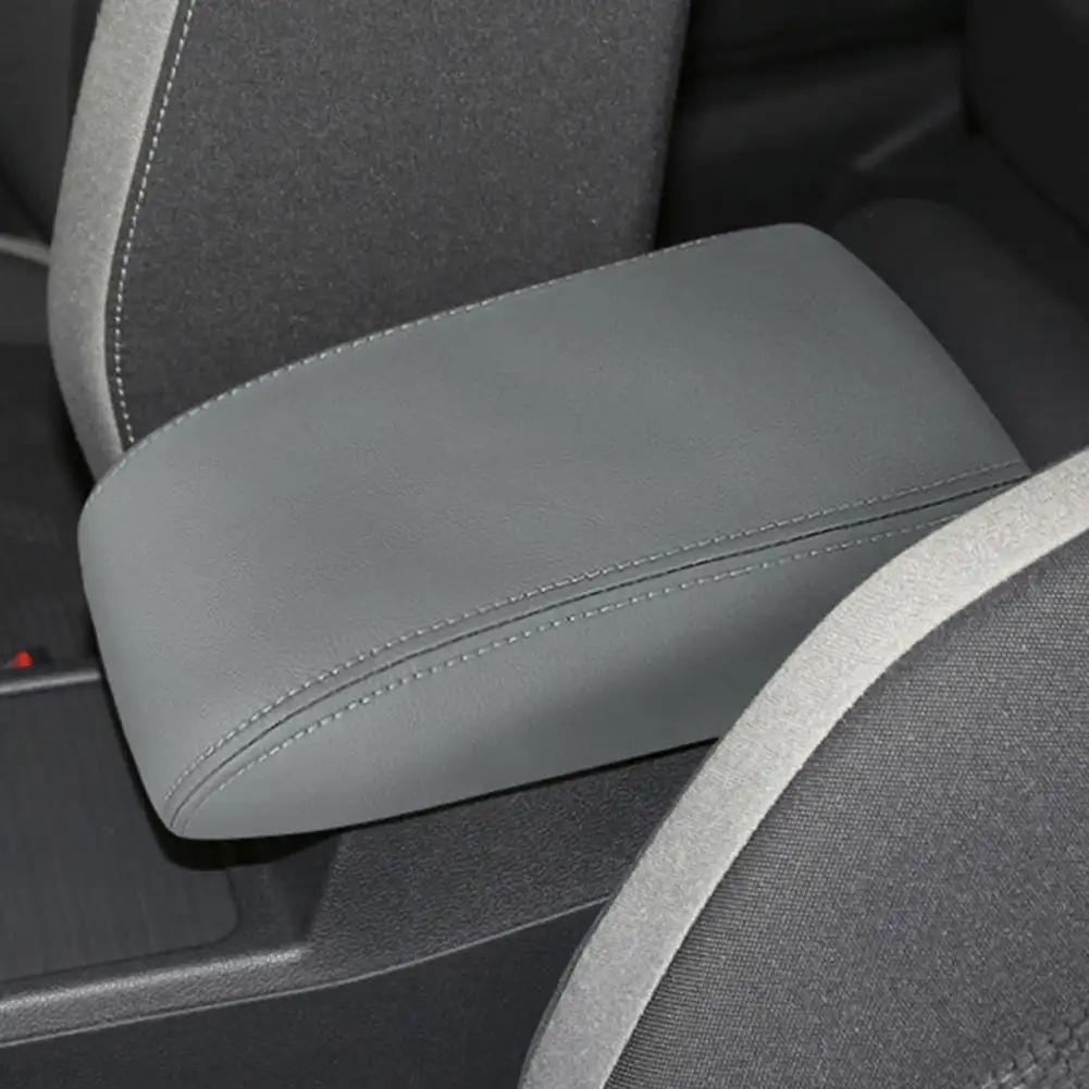 Car Armrest Box Center Console Lid Armrest Cover Car Accessories PU Leather Cover for VW Volkswagen Golf 8 MK8 2020-2021