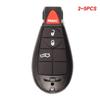 2~5PCS Car Key Cover For Dodge Challenger Charger Magnum Journey Ram Jeep Commander Grand Cherokee Chrysler Voyager 300C