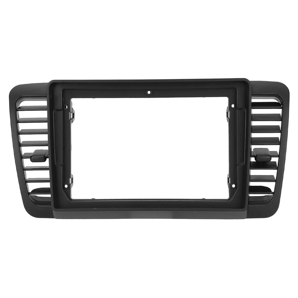 Painel de Rádio Estéreo de Carro Moldura Dupla Din Para Subaru Outback Legacy