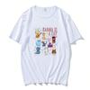 100% Cotton T-Shirt Unisex's And Wounisex's Cute Cat Team Print Must Be Comfortable Enough To Wear And Don't Want To Take Off