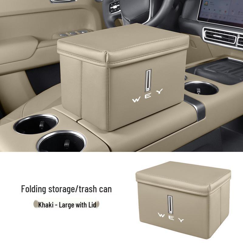 Wey Blue Mountain VV5/VV7 Macchiato Latte Mocha Car Storage Box Foldable Trash Can