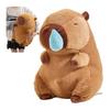 REDICE Capybara Stuffed Toy Runny Nose [2026 New Material] Soft Skin-friendly 22cm/33cm/45cm Fluffy Cute Soothing Capybara Interior Store Decoration