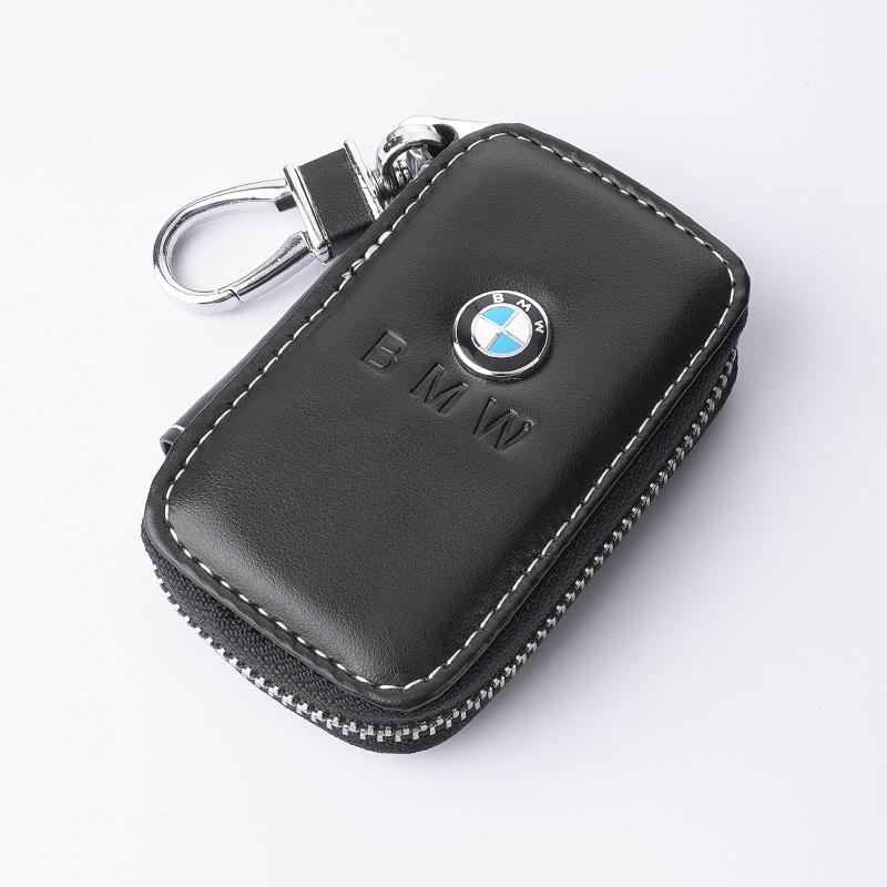 3D Metal+Leather DDR45 Car Key Wallet Key Bag Multi Function For BMW F 3 5 7 Series X3 X5 F10 F20 F30 F40 E90 E92 E93 CAS4 FEM EWS5