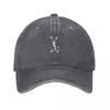 Chihuahua Mix Illustration Baseball Cap Cute Sun Caps Black Funny Hats Women Hats Unisexs