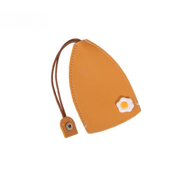 Practical Fine Stitching Faux Leather Key Wallet Cartoon Housekeeper Keychain Pouch Household Products CLE