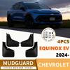 Fender Mud Flaps For Chevrolet Equinox EV 2024-2025 Car Fender Skin Easy Tallation Fender Flares Car Accessories