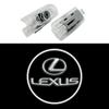 Für Lexus LS600hL GX470 GX460 GX400 LX470 LX570 RX270 RX300 RX450h RX350h HYBRID NX300 IS200 2 LED Auto Tür Logo Emblem Styling