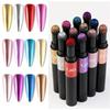 12 Color Air Cushion Nail Powder Pen Holographic Nails Powder with Mirror Effect