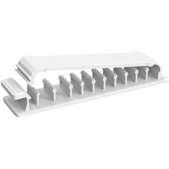 Kabel-Organizer, selbstklebend, zur Wandmontage, platzsparend, Kabelmanagement, Mehrzweck-Drahtklemmen für Zuhause