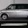Car Styling Stripes Side Graphics Waistline Vinyl Decals Stickers For VW T4 T5 T6 Transporter Camper Van Honeycomb Hex Decor