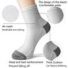 6/12 Pairs Men's Cotton Running Crew Socks Middle Tube High Quality Casual Breathable Sports Socks For Men and Women Soft Sock