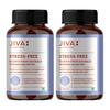Comprimés Jiva Sans Stress 500 mg 120 Comprimés (Un paquet de 2) Pour la relaxation et le soutien mental quotidien Complément de bien-être à base de plantes Formule naturelle