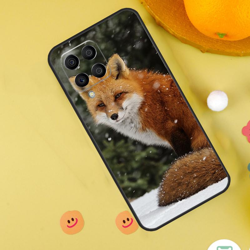 Cute Fox In Autumn Case For Samsung Galaxy M31 M32 M12 M52 M21 M15 M55 M56 M36 M16 M06 M13 M33 M53 M14 M34 M54
