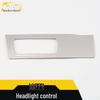Decorative Headlight Control Frame for 18 Sportage Models: Button Switch Bright Trim