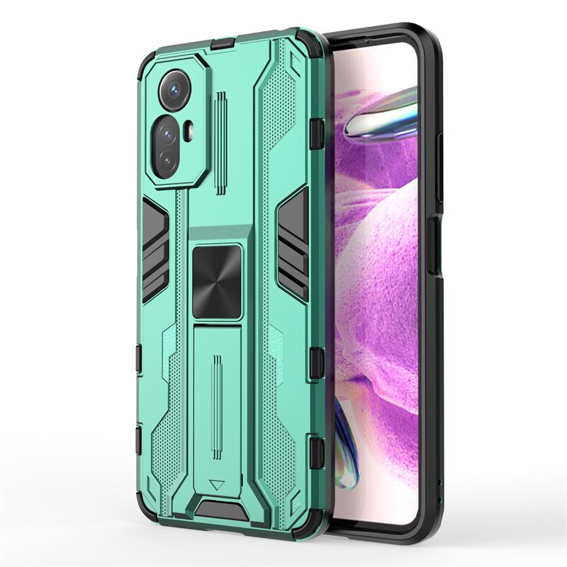 Coque For Xiaomi Redmi Note 12S Case Shockproof Armor Funda for Redmy Note12S Not 12S 12 S 4G Magnetic Stand Holder Phone Cover