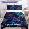 Set Biancheria da Letto con Controller di Gioco Nome Personalizzato 3 Pezzi Copripiumino Chiusura Include 1 Copripiumino e 2 Federe, Morbido e Confortevole per Tutte le Stagioni.