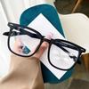 New Fashion Classic Rice Nail Frame Men's Myopia Glasses Super Light Neutral High Quality Large Frame Anti Blue Light Glasses