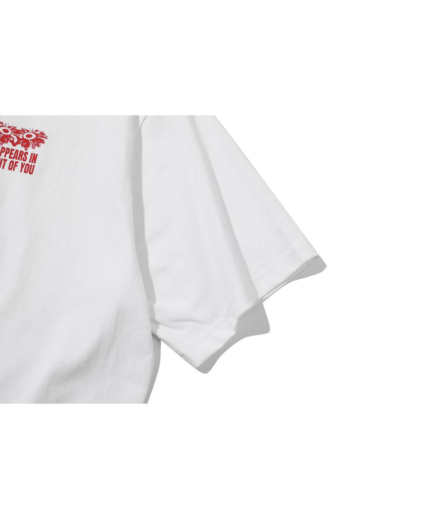 CPGN STUDIO Put In Flower White Short Sleeve T-Shirt