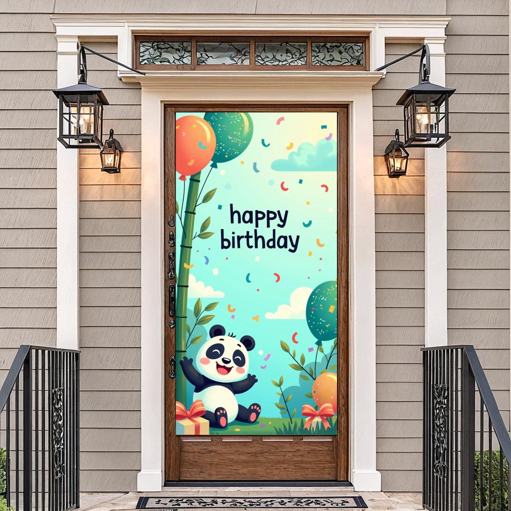 Easy-to-hang Birthday Banner Celebration Banner Kids Party Supplies For Home Decor Photobooth Children’s Event