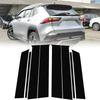 8pcs/set Car Door Window Trim Pillar Posts Molding Cover Stickers Auto Styling Accessories Fit for Toyota Yaris Cross AC200 2023-2025