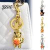 Handbag Hanging Decor Halloween Cat Holding Pumpkin Keychain Metal Car Key Backpack Pendant Ring Holder Decorative Accessory Spooky Bag Charm
