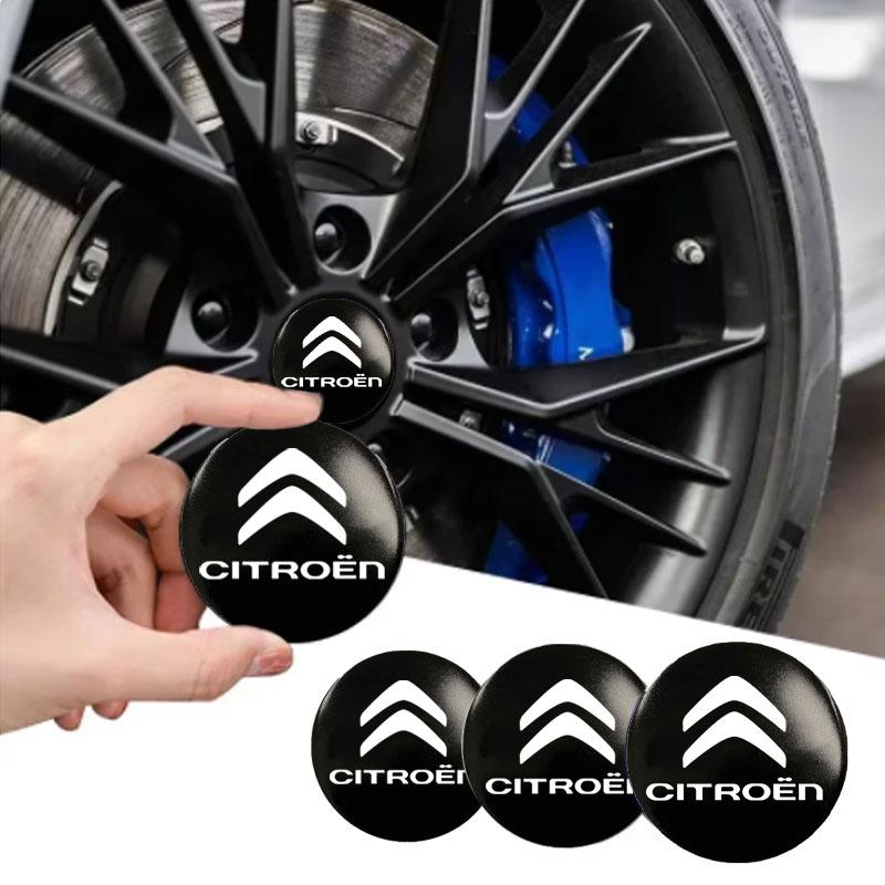 Emblem Sticker Car Wheel Hub Center Cover Caps Badge Sticker For Citroen C1 C2 C4 C5 C3 C4L C8 Berlingo Xsara Picasso Accessorie Anm123