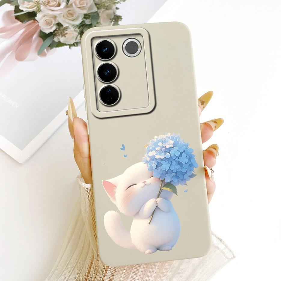 For Vivo V27 Pro Case V2230 Cool Owl Dragon Painted Cover Shockproof Soft TPU Phone Case For Vivo V27e V 27 E VivoV27 Pro Fundas