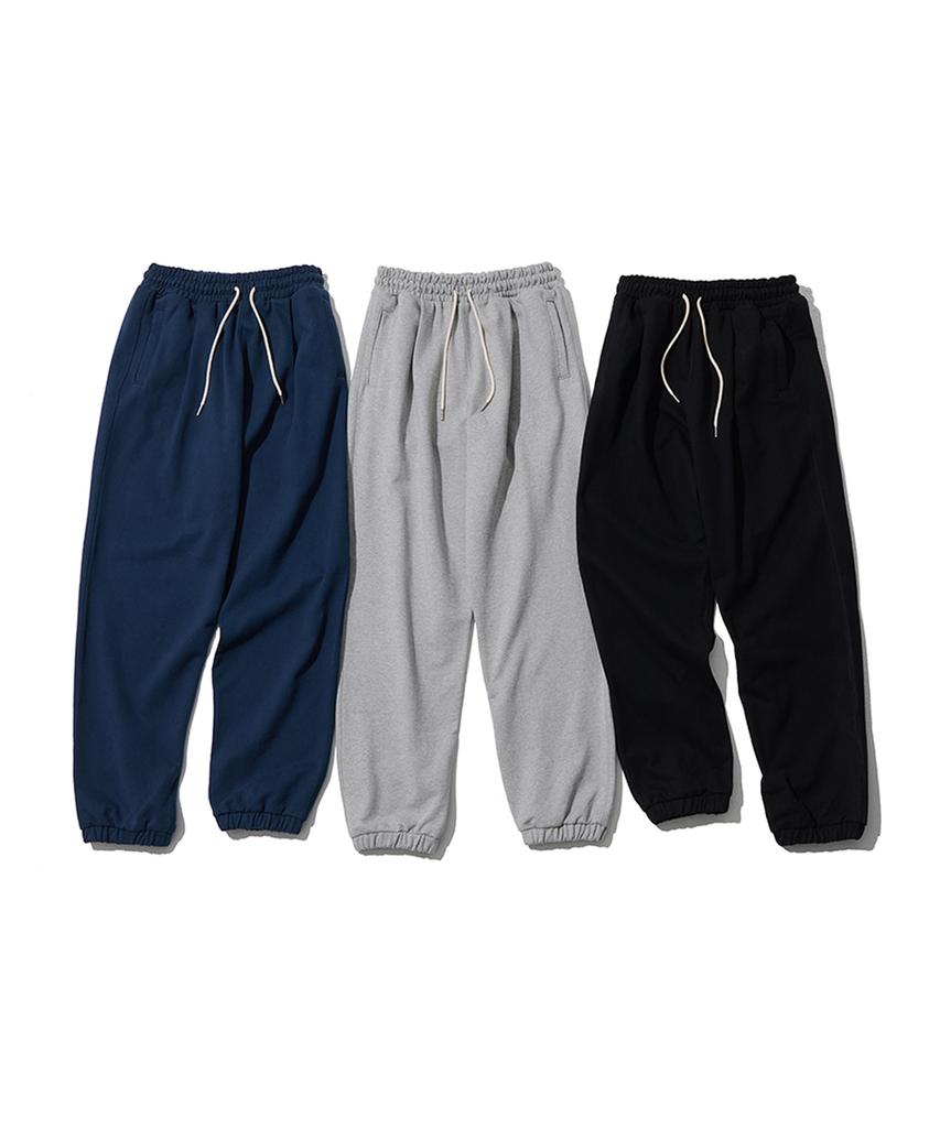 Lamolaeng 1-Tuck Sweatpants Heather Gray