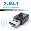 2 In 1 Bluetooth 5.0 Transmitter Receiver 3.5mm Wireless Stereo Audio Adapter
