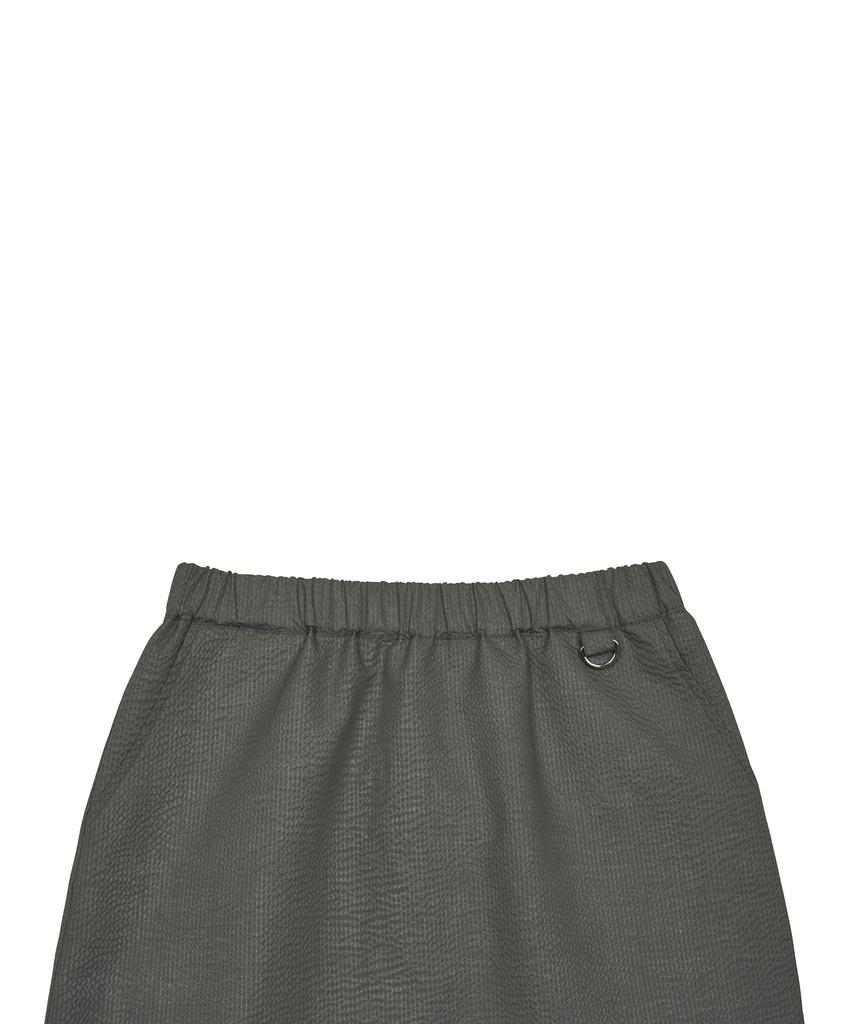 Love Is True Py 2-Way Seersucker Skirt(Charcoal)