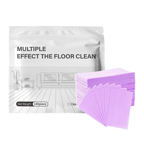 100Pcs Floor Cleaning Tablets, Fragrance Retention Floor Cleaner, Multi-Surface Cleaner for Ceramic Tiles Wood Marble Floors