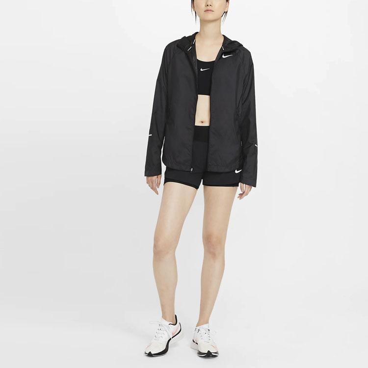 Nike Eclipse 2-In-1 Woven Running Shorts Women Bottoms Black CZ9571-010