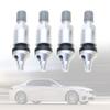 Supape TPMS pentru anvelope pentru roți fără cameră de mașină Sistem de monitorizare a presiunii în pneuri metalice Supape cu senzori Repararea tijei asigură o conducere în siguranță