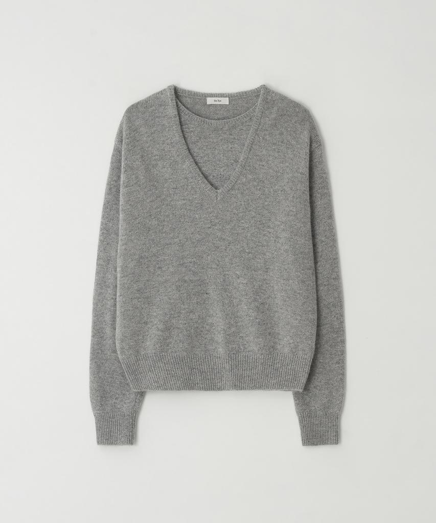 THERYE Layered Knit(Grey)