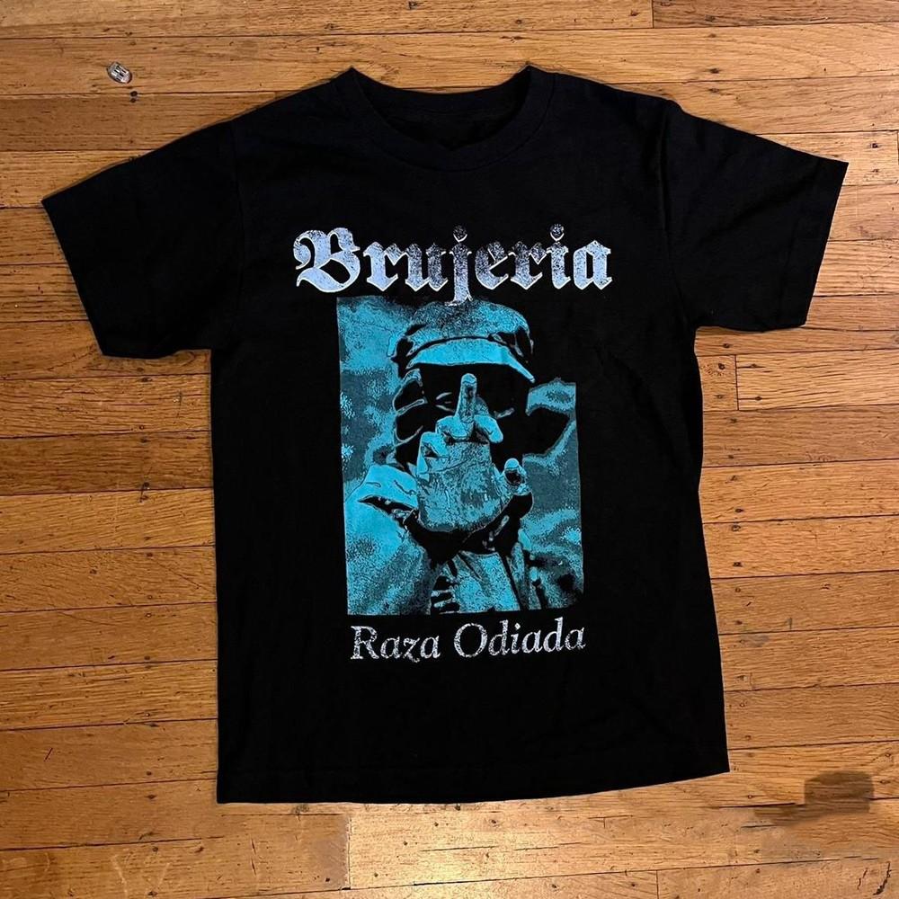 Raza Odiada - Brujeria Band Krátkorukávové tričko Unisex Všetky veľkosti LO558 Unisex tričko