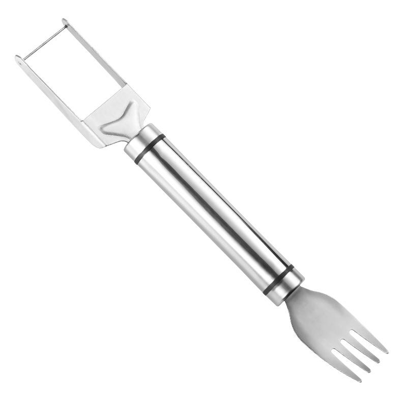 Edelstahl Windmühle Wassermelonenschneider Artefakt Salat Obstschneider Schneidwerkzeug Wassermelonenausstecher Küchenzubehör Gadgets KTY