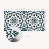 Vinyl Wall Tiles for Decorating Modern Interiors Floral Mandala Pattern 10X40X20 Cm