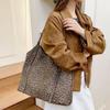 MATTIERE MT_25012 Womens Casual Leopard Canvas Shoulder Bag
