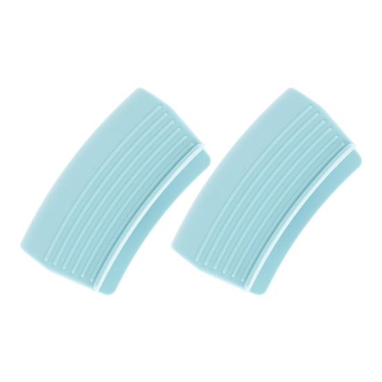 1 Pair Oven Mitts Silicone Pot Holders Heat Resistant Cooking Pinch Mitts Potholder for Cast Iron Pots Frying Pans Kitchen Accessories