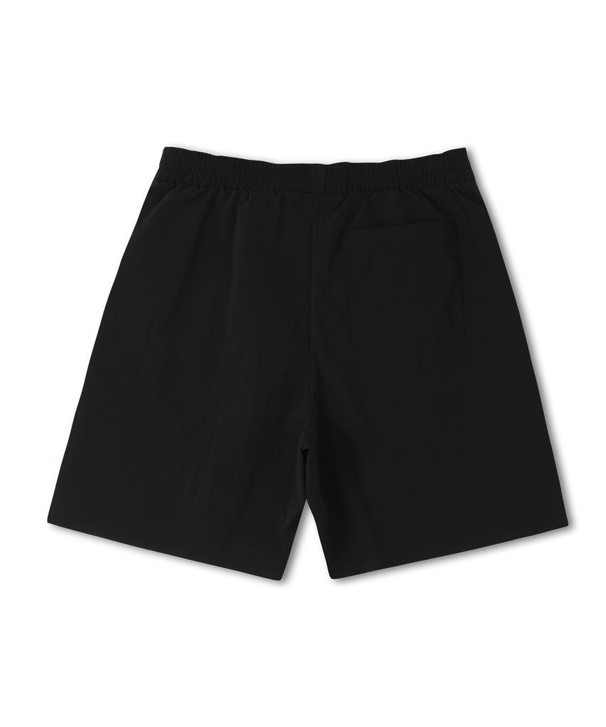 DOLPHIN WAVE APPAREL [Set] Dolphin Stretch Woven Short Sleeve T-Shirt & Shorts Black