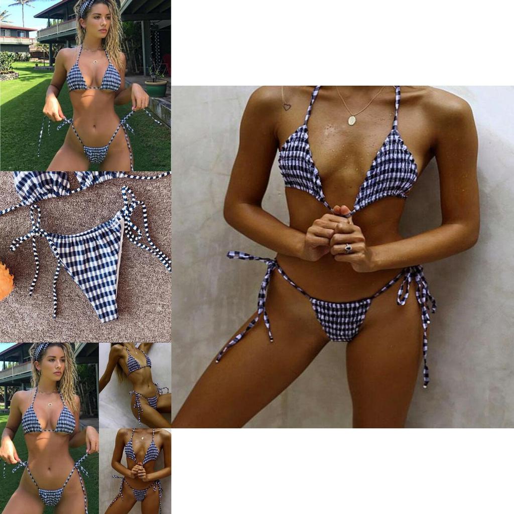 Damen Bikini Set Bandage Push-up Gepolstert Badebekleidung Mit Premium Qualität Design