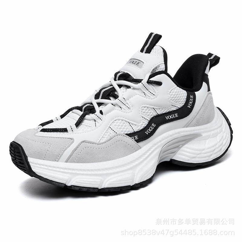 Korean Style Sports Shoes Dad Trendy Shoes Retro Going Out Commuting Heightening Casual Shoes