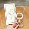 For Magsafe Magnetic Wireless Charge Clear Case For iPhone 17 Air 16 14 15 13 12 Mini 11 Pro Max Plus 16E Hard Acrylic Cover