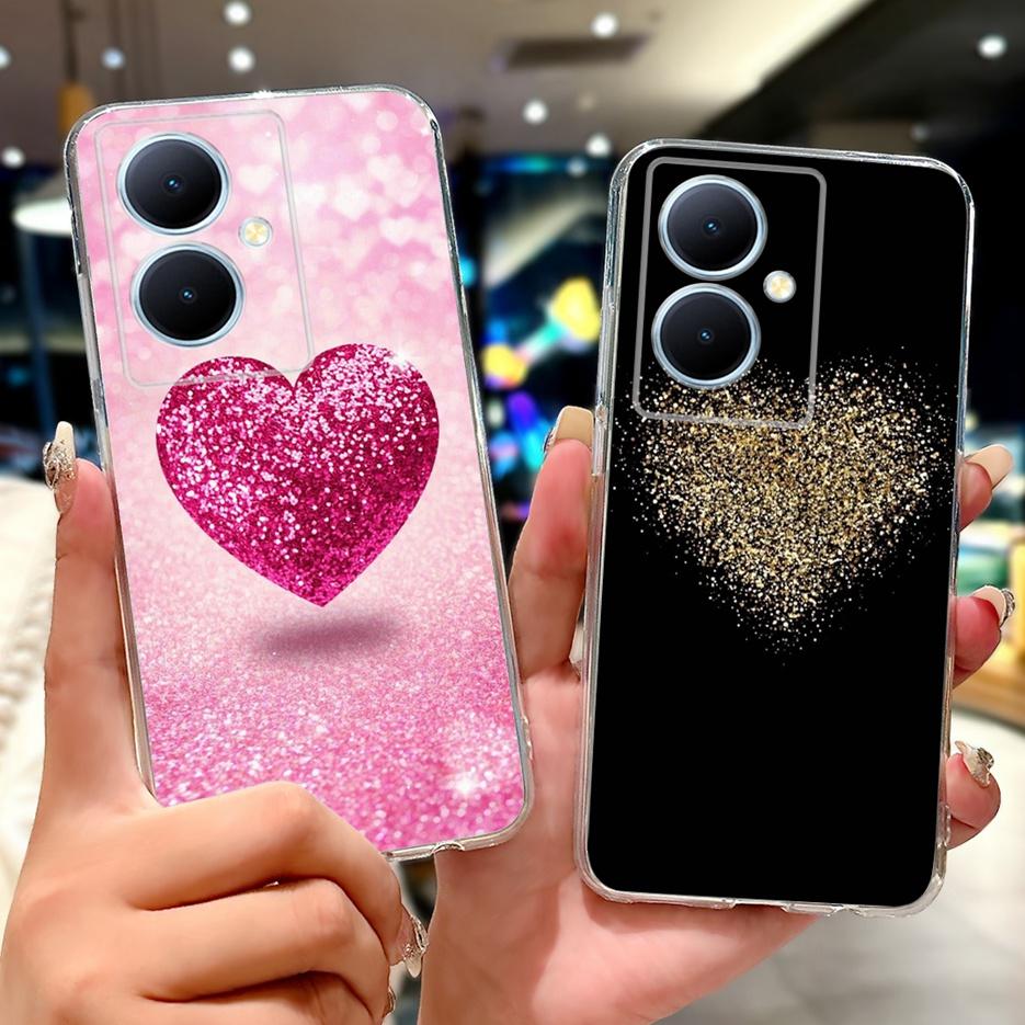 For Vivo Y78 Plus 5G Case V2271A New Luxury Painted Cover Soft Slim Phone Case For Vivo V29 Lite V29LIte V2244 Y78+ Fundas Coque
